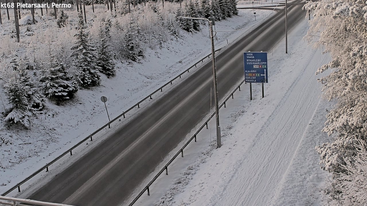 Kelikamerat Kuva Tie 68 Pietarsaari, Permo, Pietarsaari, Pohjanmaa