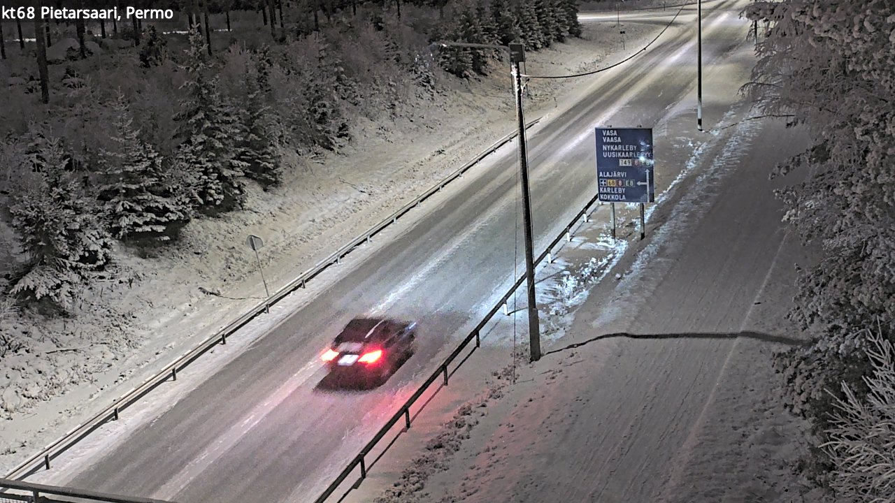 Kelikamerat Kuva Tie 68 Pietarsaari, Permo, Pietarsaari, Pohjanmaa