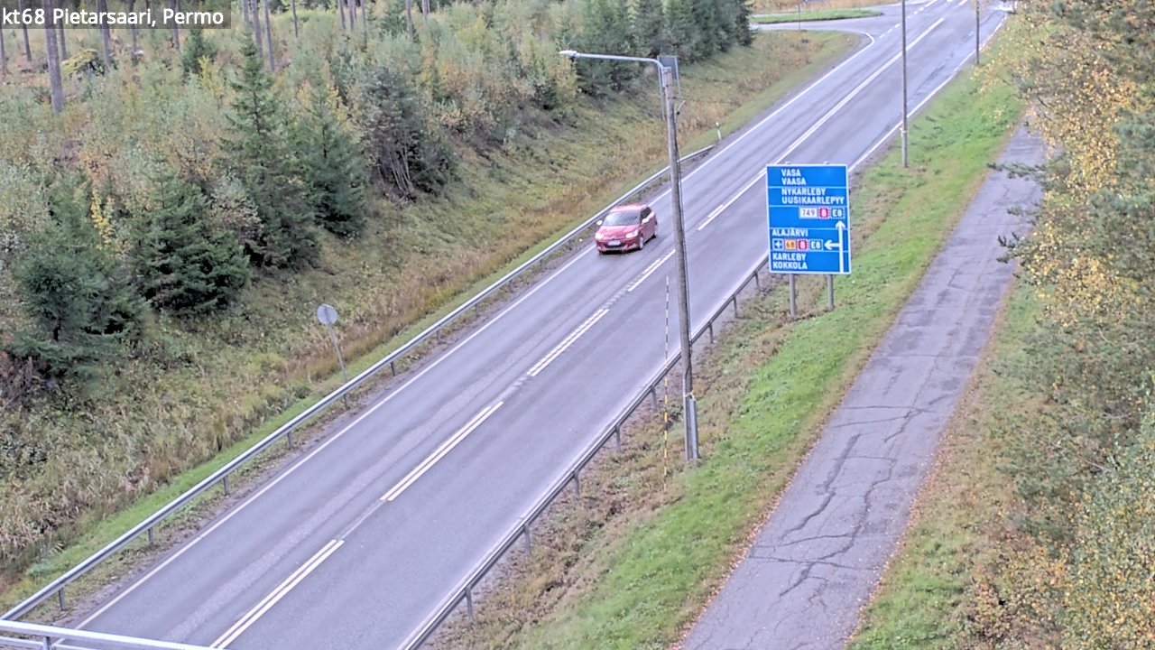 Kelikamerat Kuva Tie 68 Pietarsaari, Permo, Pietarsaari, Pohjanmaa
