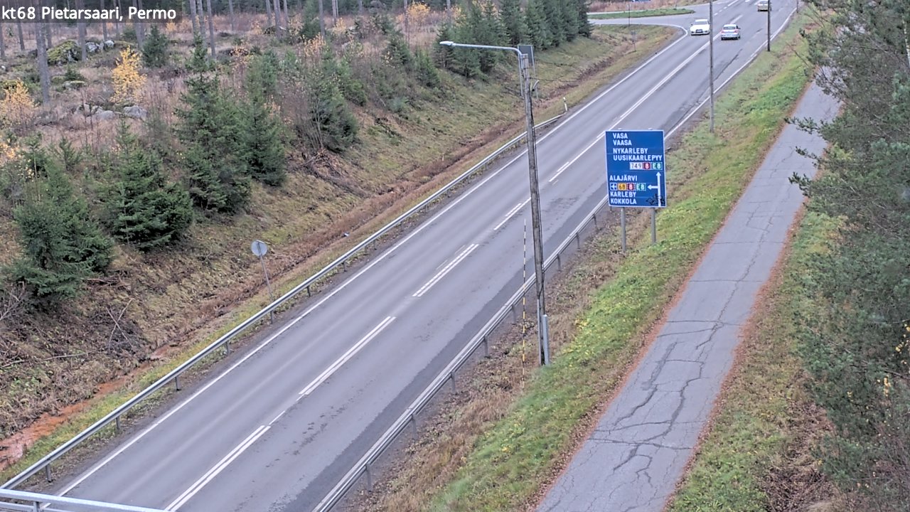 Kelikamerat Kuva Tie 68 Pietarsaari, Permo, Pietarsaari, Pohjanmaa