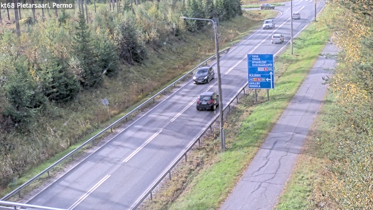 Kelikamerat Kuva Tie 68 Pietarsaari, Permo, Pietarsaari, Pohjanmaa
