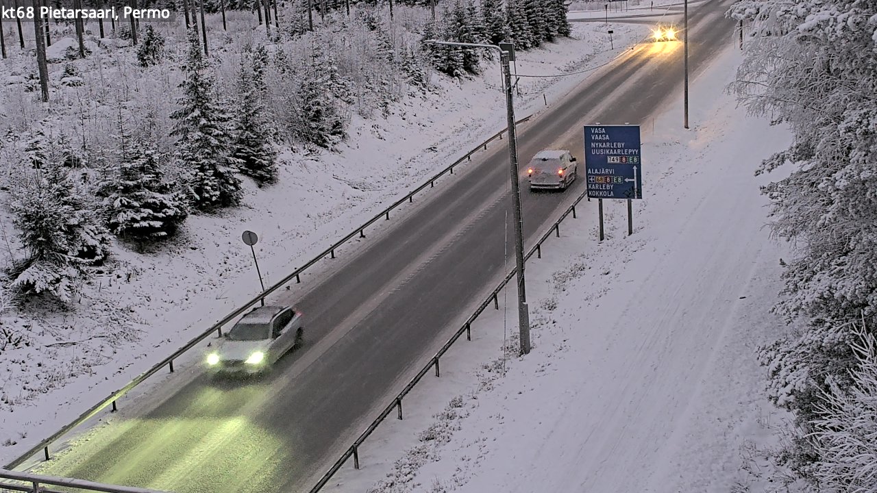 Kelikamerat Kuva Tie 68 Pietarsaari, Permo, Pietarsaari, Pohjanmaa