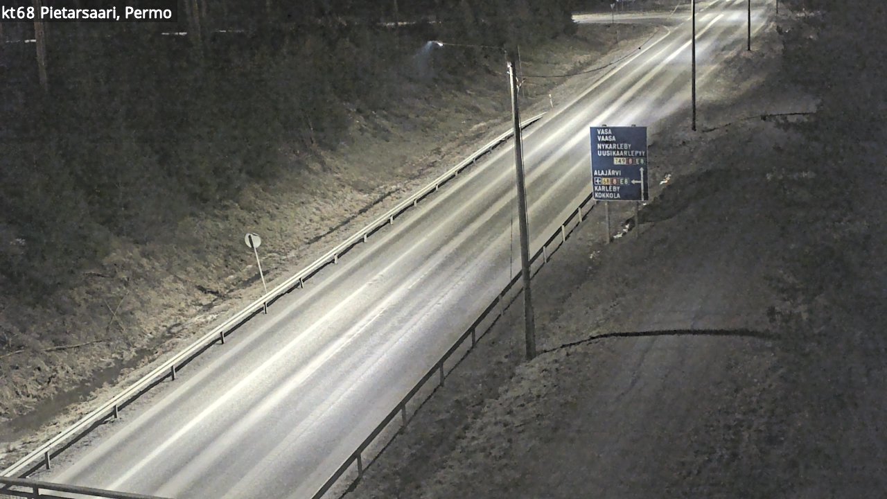 Kelikamerat Kuva Tie 68 Pietarsaari, Permo, Pietarsaari, Pohjanmaa