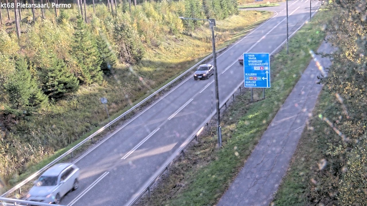 Kelikamerat Kuva Tie 68 Pietarsaari, Permo, Pietarsaari, Pohjanmaa