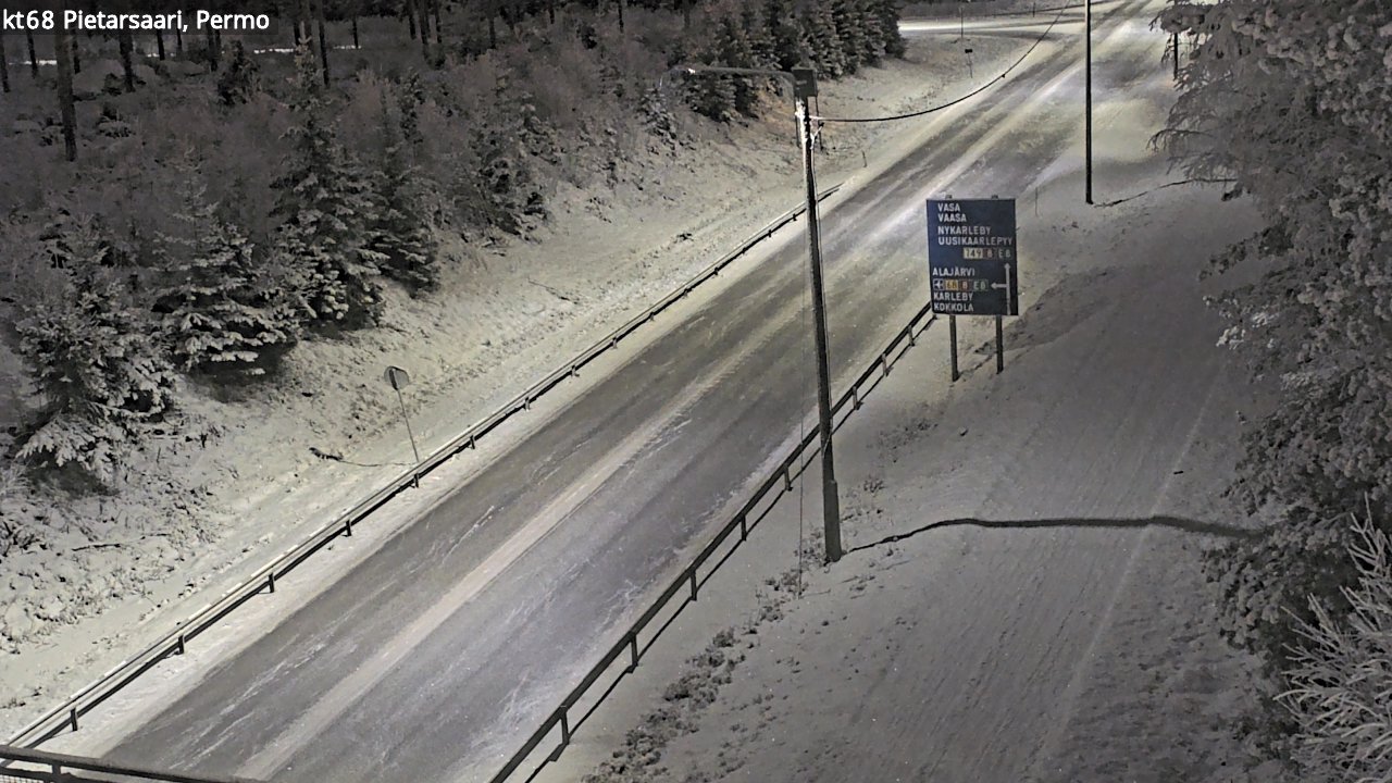 Kelikamerat Kuva Tie 68 Pietarsaari, Permo, Pietarsaari, Pohjanmaa