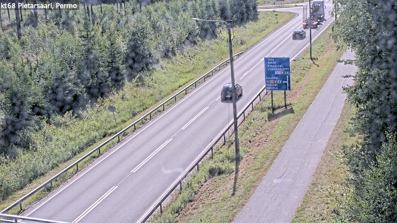 Kelikamerat Kuva Tie 68 Pietarsaari, Permo, Pietarsaari, Pohjanmaa
