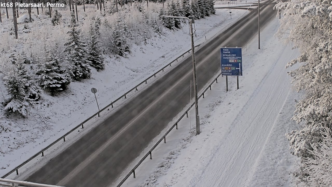 Kelikamerat Kuva Tie 68 Pietarsaari, Permo, Pietarsaari, Pohjanmaa