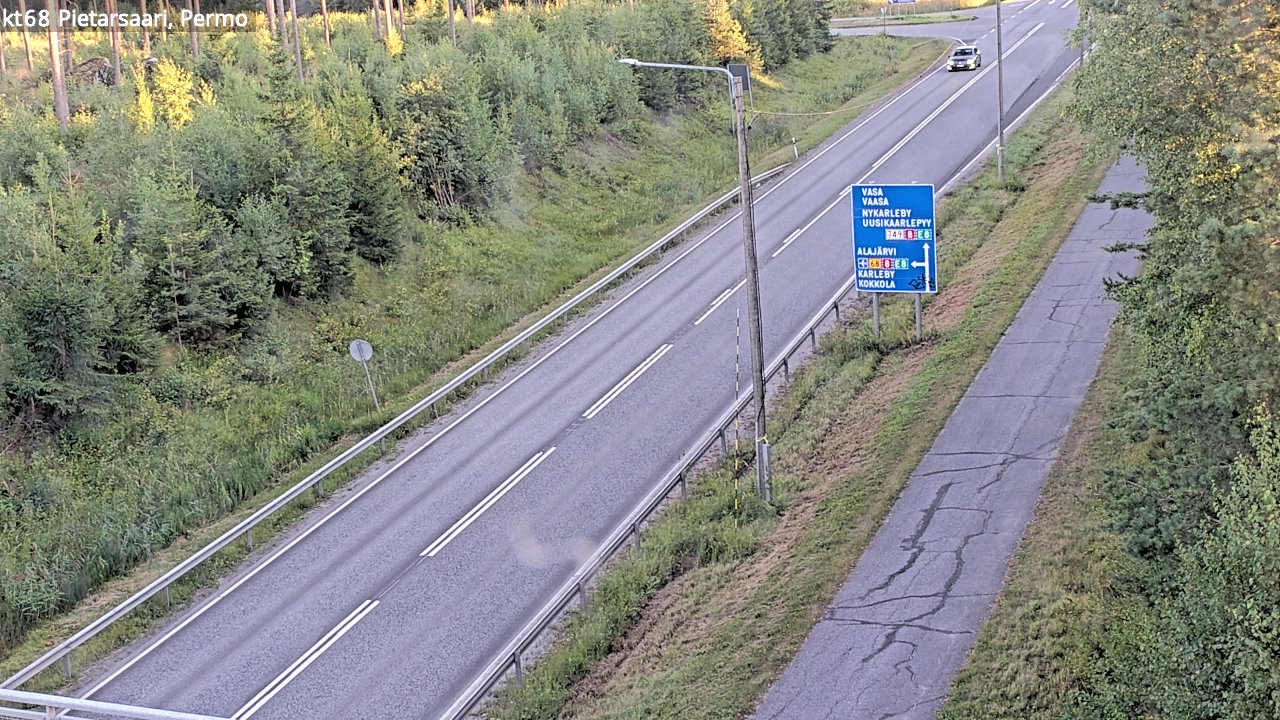 Kelikamerat Kuva Tie 68 Pietarsaari, Permo, Pietarsaari, Pohjanmaa