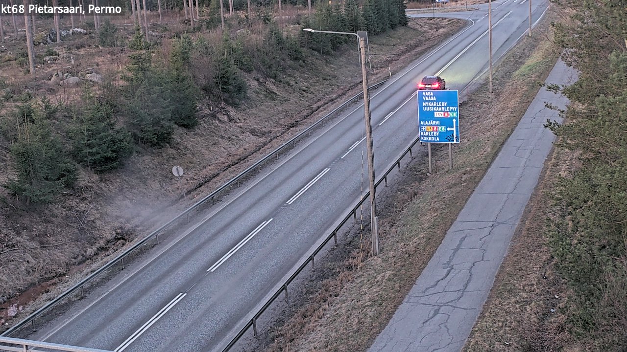 Kelikamerat Kuva Tie 68 Pietarsaari, Permo, Pietarsaari, Pohjanmaa