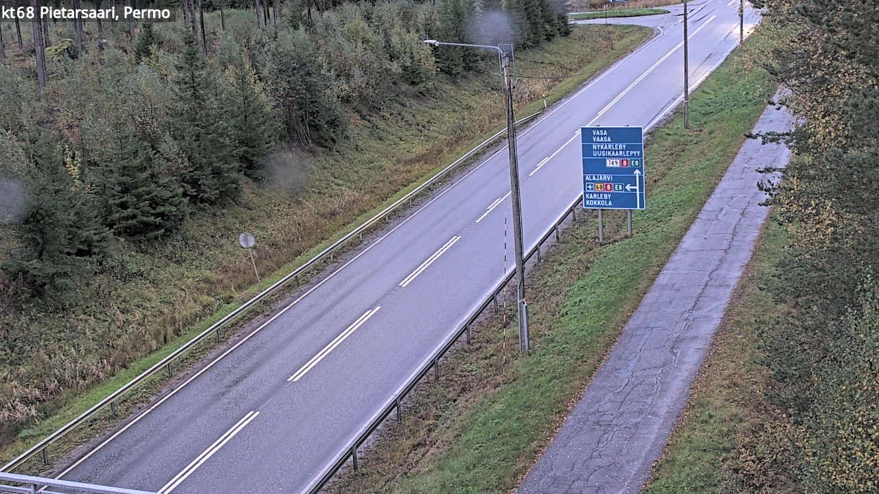 Kelikamerat Kuva Tie 68 Pietarsaari, Permo, Pietarsaari, Pohjanmaa