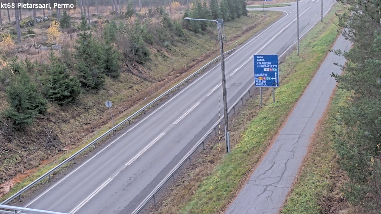 Kelikamerat Kuva Tie 68 Pietarsaari, Permo, Pietarsaari, Pohjanmaa