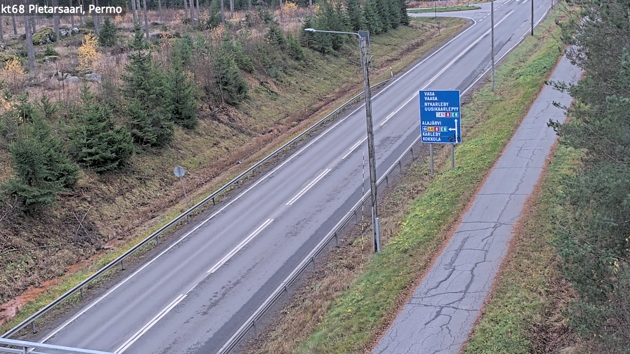 Kelikamerat Kuva Tie 68 Pietarsaari, Permo, Pietarsaari, Pohjanmaa