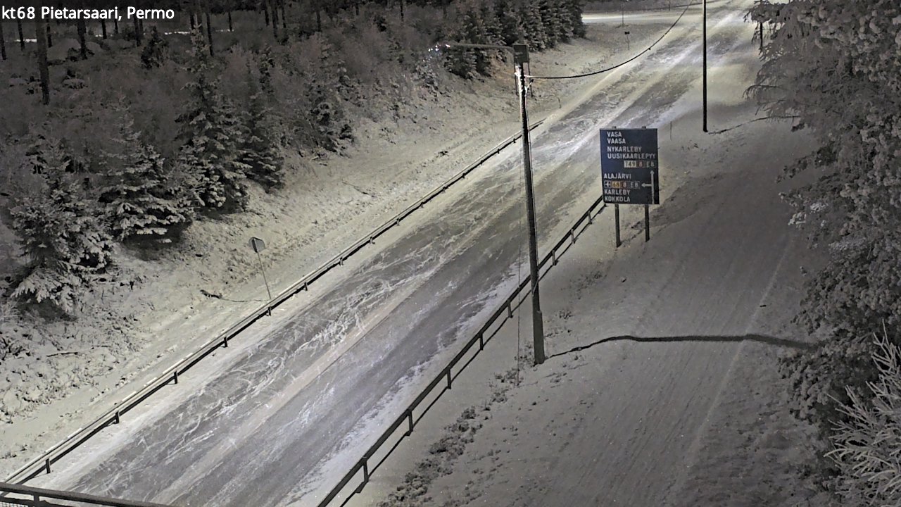 Kelikamerat Kuva Tie 68 Pietarsaari, Permo, Pietarsaari, Pohjanmaa