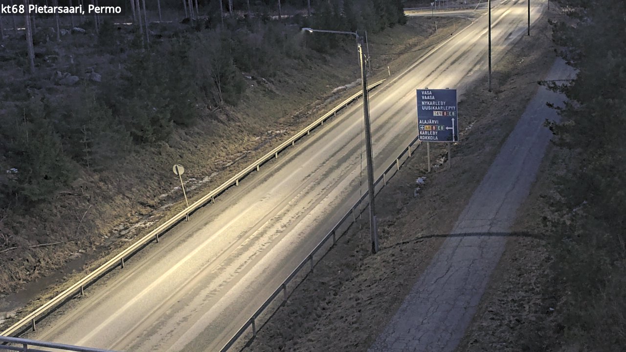 Kelikamerat Kuva Tie 68 Pietarsaari, Permo, Pietarsaari, Pohjanmaa