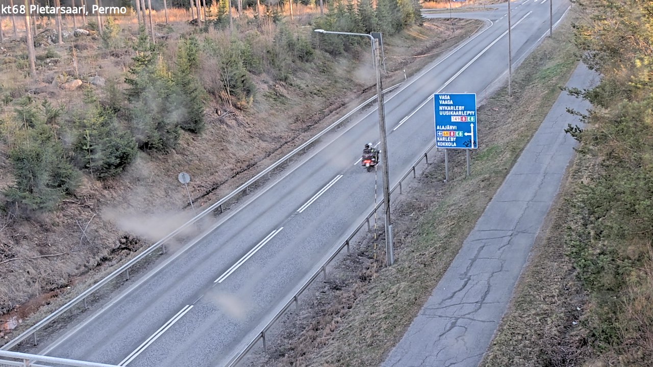 Kelikamerat Kuva Tie 68 Pietarsaari, Permo, Pietarsaari, Pohjanmaa