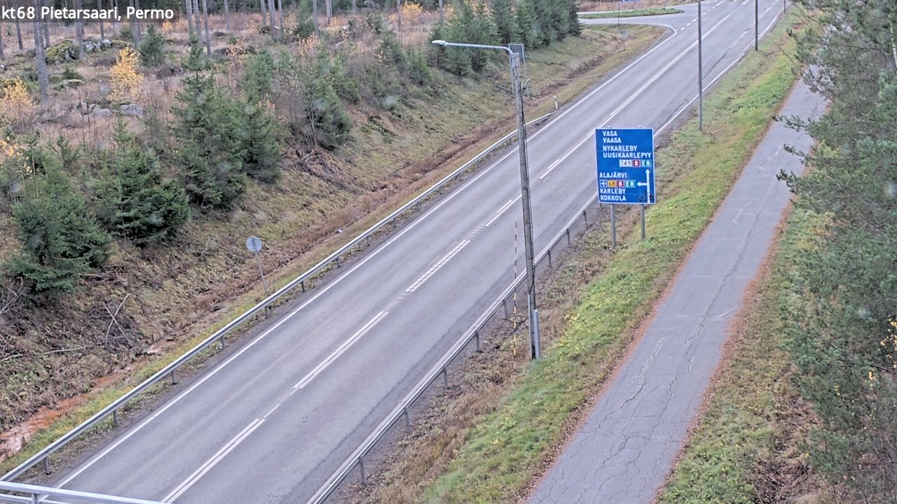 Kelikamerat Kuva Tie 68 Pietarsaari, Permo, Pietarsaari, Pohjanmaa