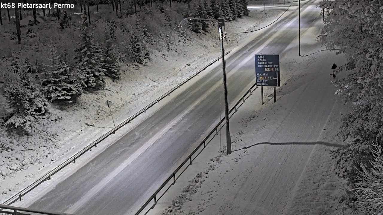 Kelikamerat Kuva Tie 68 Pietarsaari, Permo, Pietarsaari, Pohjanmaa