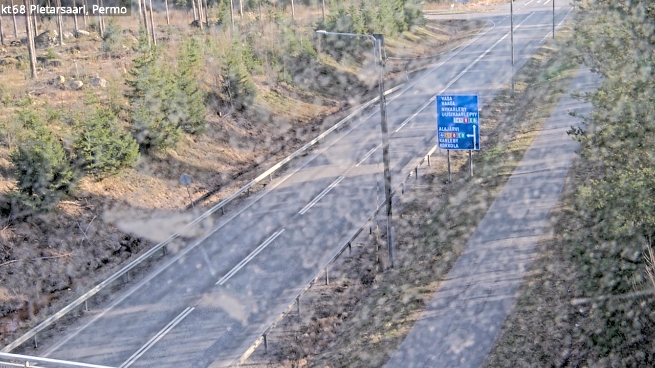 Kelikamerat Kuva Tie 68 Pietarsaari, Permo, Pietarsaari, Pohjanmaa