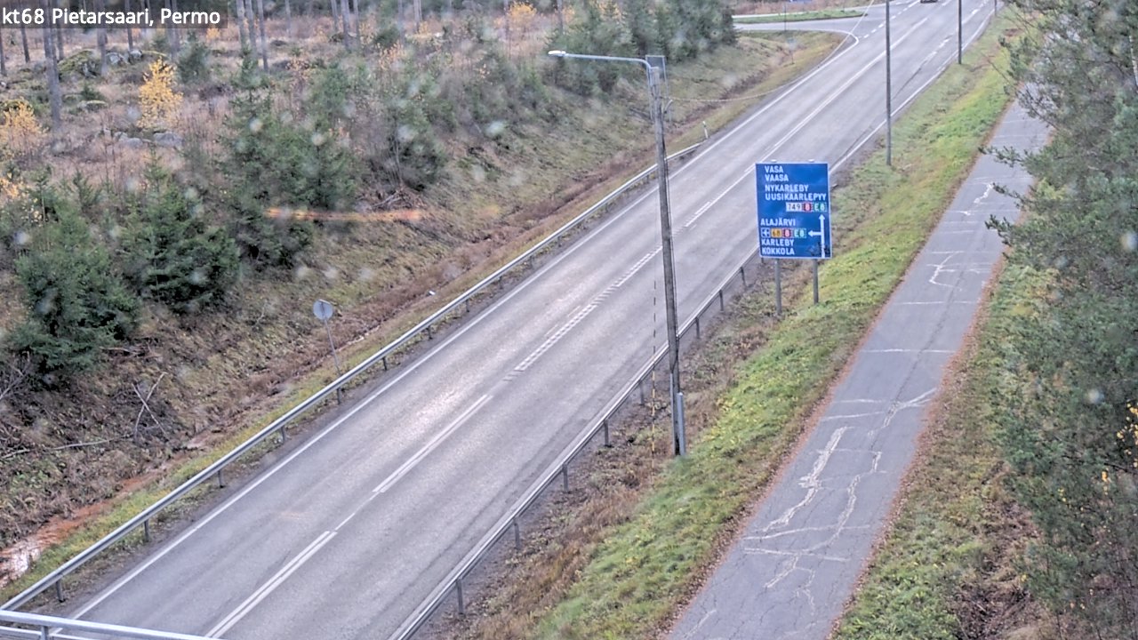 Kelikamerat Kuva Tie 68 Pietarsaari, Permo, Pietarsaari, Pohjanmaa