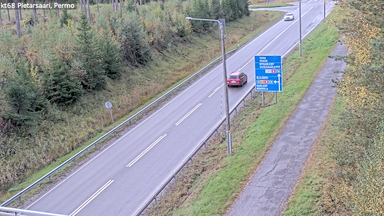 Kelikamerat Kuva Tie 68 Pietarsaari, Permo, Pietarsaari, Pohjanmaa