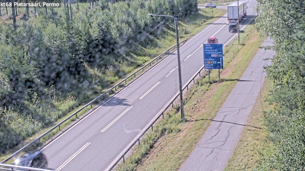 Kelikamerat Kuva Tie 68 Pietarsaari, Permo, Pietarsaari, Pohjanmaa