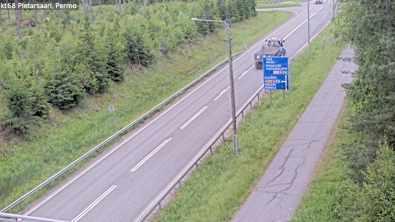 Kelikamerat Kuva Tie 68 Pietarsaari, Permo, Pietarsaari, Pohjanmaa