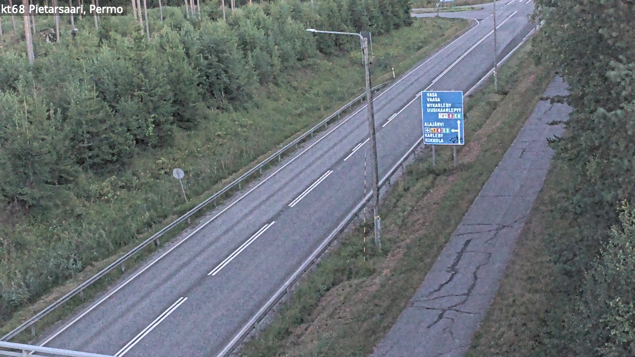 Kelikamerat Kuva Tie 68 Pietarsaari, Permo, Pietarsaari, Pohjanmaa