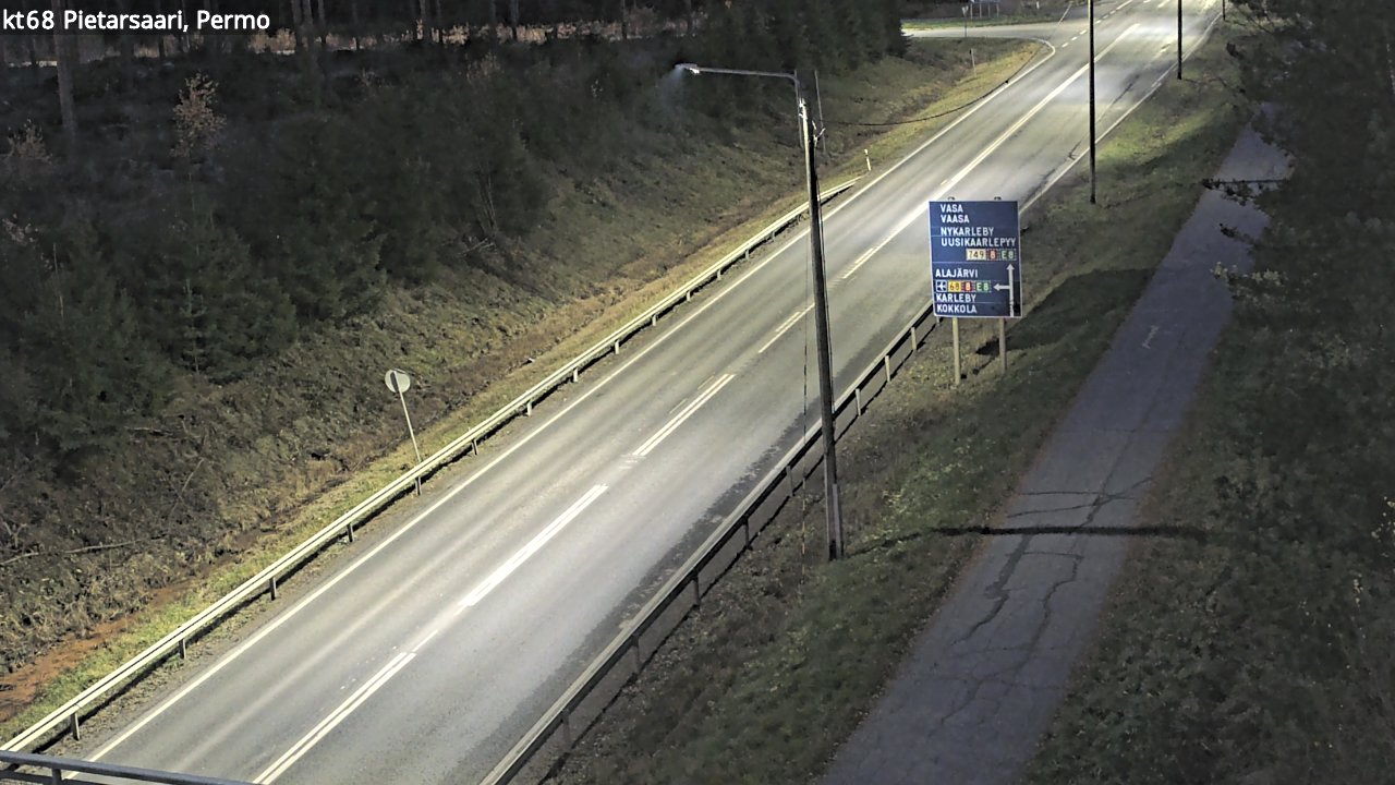 Kelikamerat Kuva Tie 68 Pietarsaari, Permo, Pietarsaari, Pohjanmaa