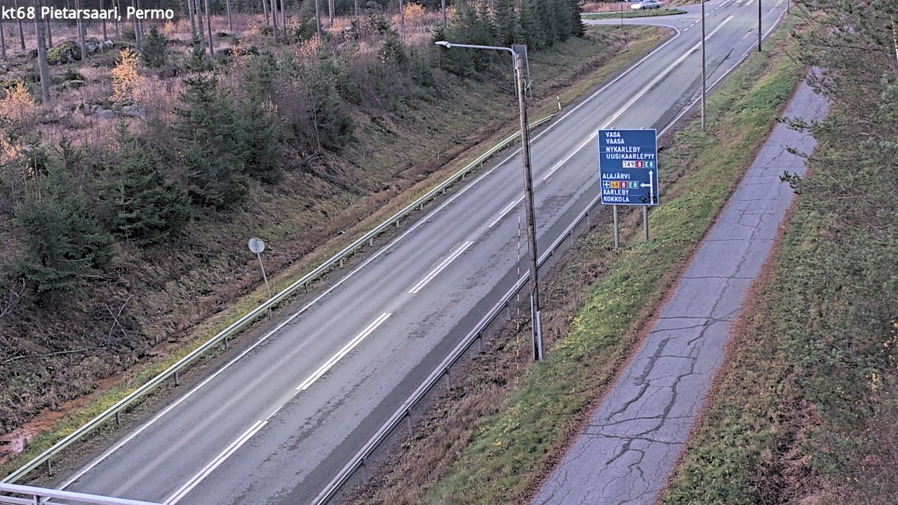 Kelikamerat Kuva Tie 68 Pietarsaari, Permo, Pietarsaari, Pohjanmaa