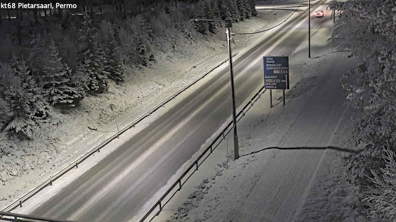 Kelikamerat Kuva Tie 68 Pietarsaari, Permo, Pietarsaari, Pohjanmaa