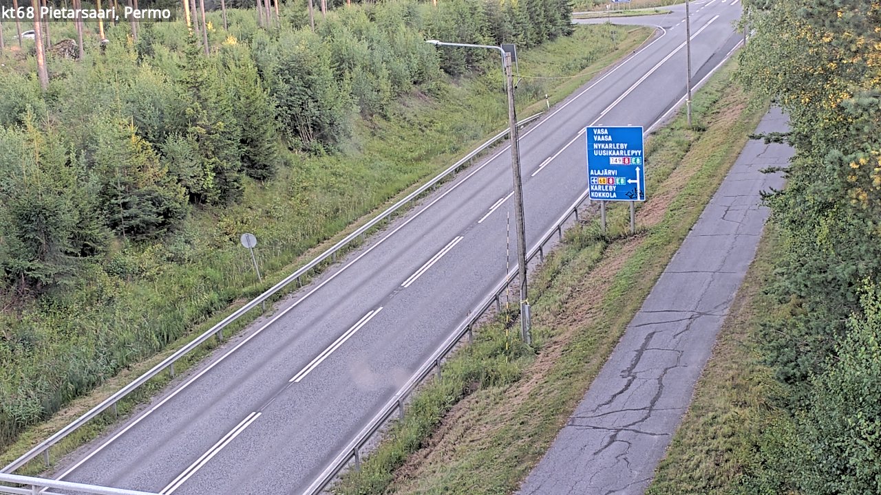 Kelikamerat Kuva Tie 68 Pietarsaari, Permo, Pietarsaari, Pohjanmaa