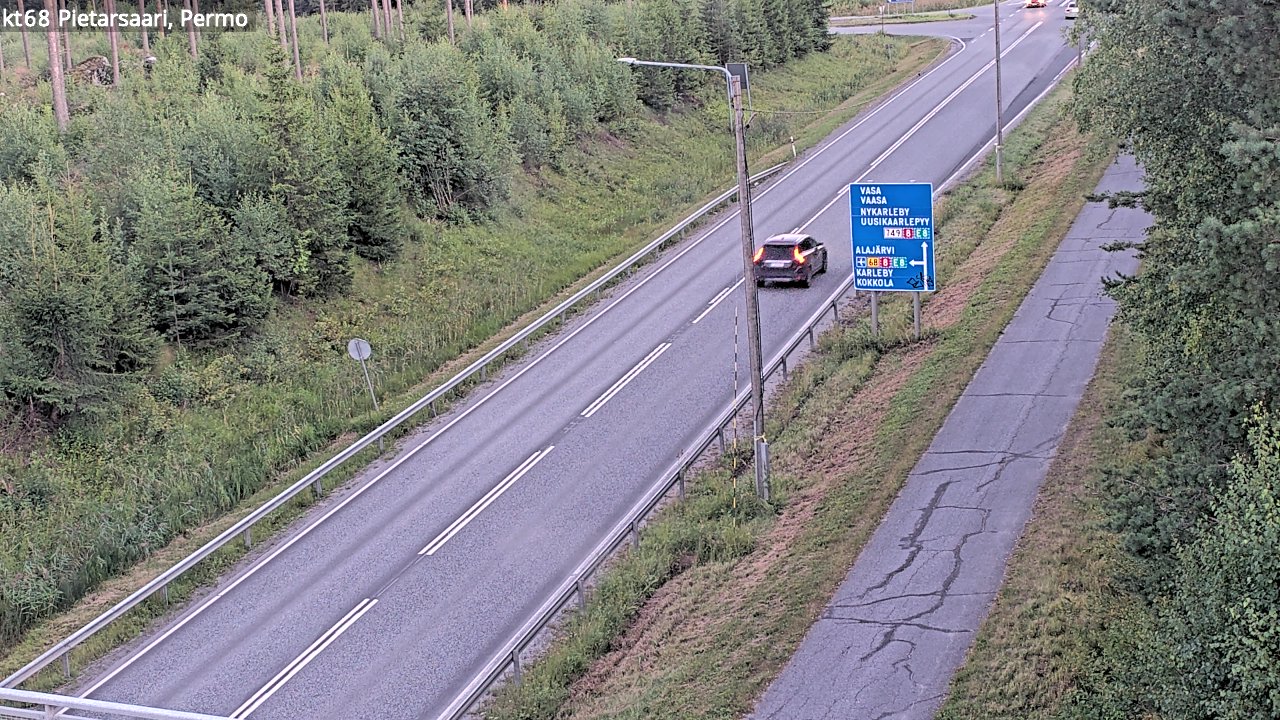 Kelikamerat Kuva Tie 68 Pietarsaari, Permo, Pietarsaari, Pohjanmaa