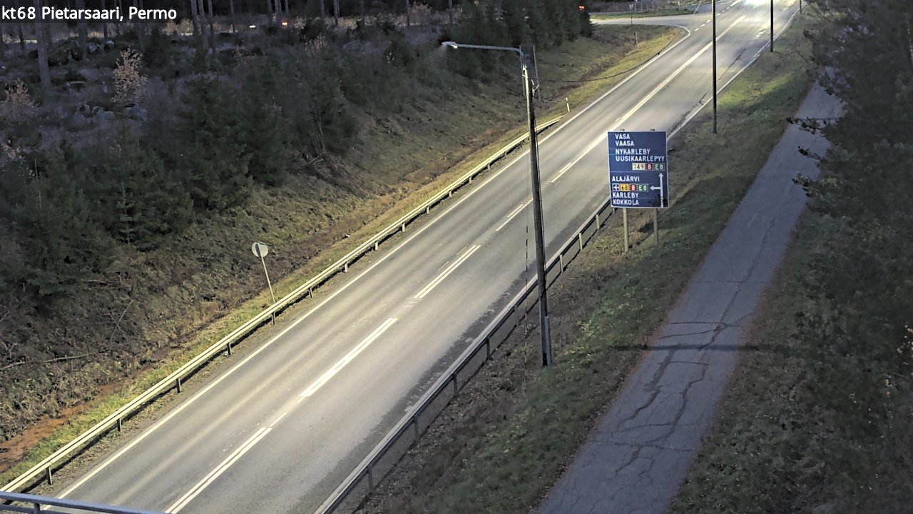 Kelikamerat Kuva Tie 68 Pietarsaari, Permo, Pietarsaari, Pohjanmaa