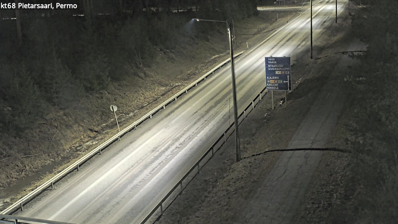 Kelikamerat Kuva Tie 68 Pietarsaari, Permo, Pietarsaari, Pohjanmaa