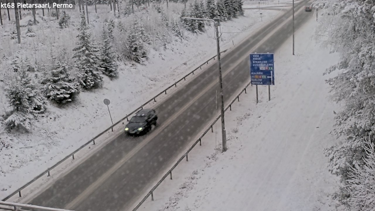 Kelikamerat Kuva Tie 68 Pietarsaari, Permo, Pietarsaari, Pohjanmaa