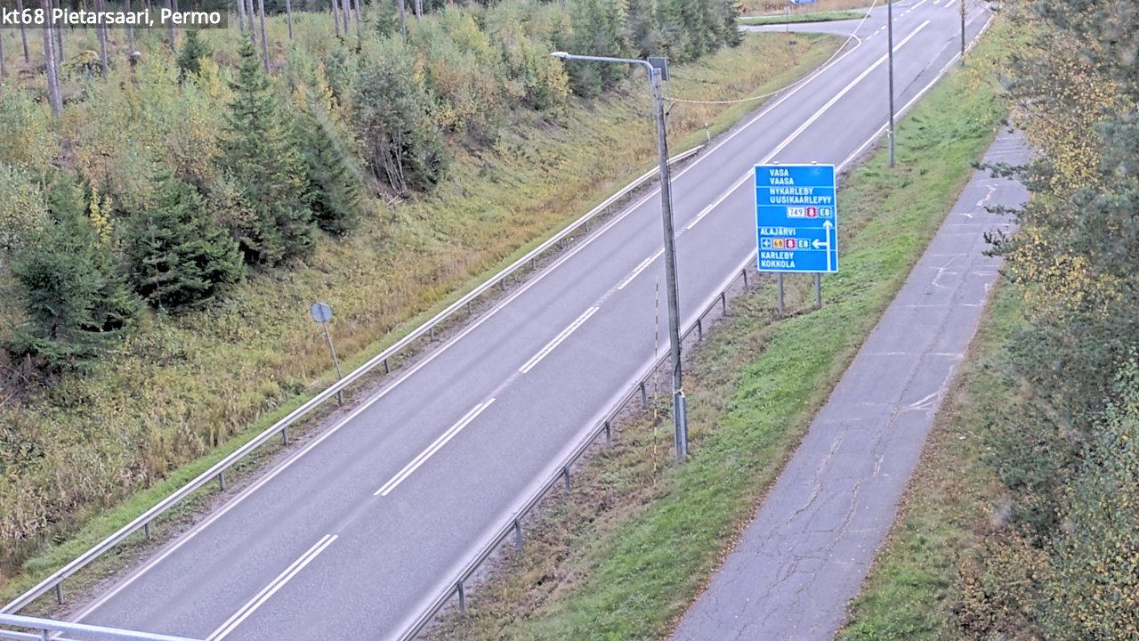 Kelikamerat Kuva Tie 68 Pietarsaari, Permo, Pietarsaari, Pohjanmaa
