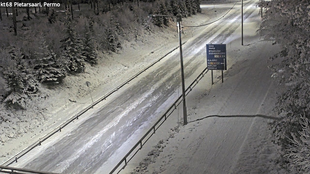 Kelikamerat Kuva Tie 68 Pietarsaari, Permo, Pietarsaari, Pohjanmaa