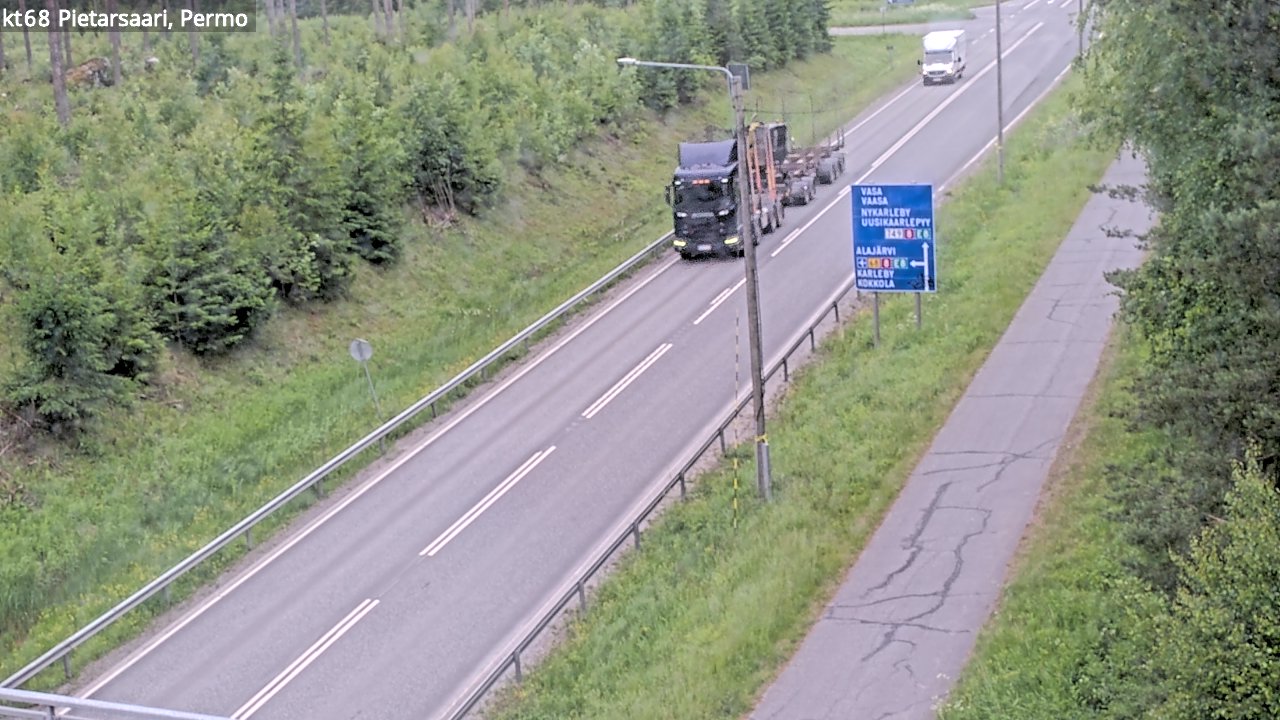 Kelikamerat Kuva Tie 68 Pietarsaari, Permo, Pietarsaari, Pohjanmaa
