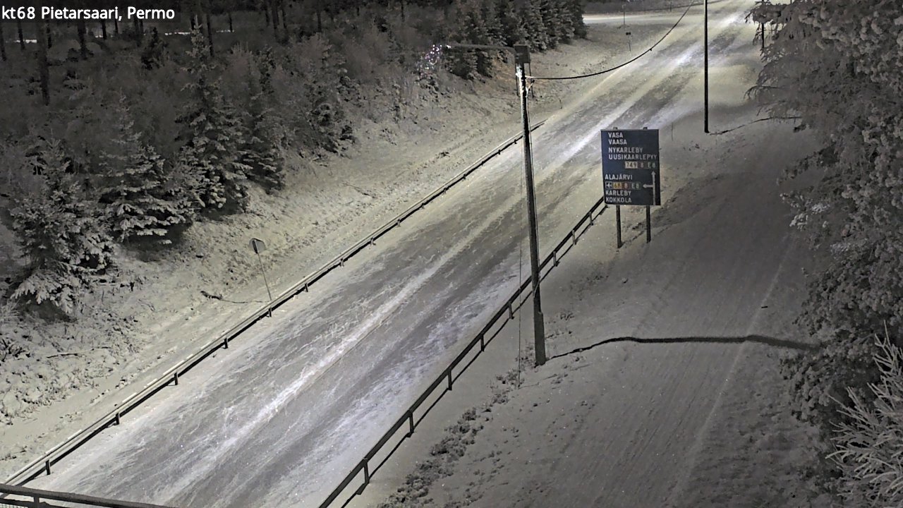 Kelikamerat Kuva Tie 68 Pietarsaari, Permo, Pietarsaari, Pohjanmaa