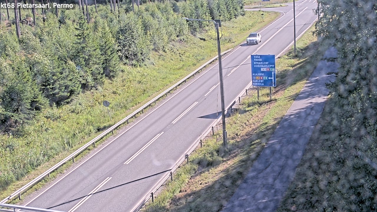 Kelikamerat Kuva Tie 68 Pietarsaari, Permo, Pietarsaari, Pohjanmaa