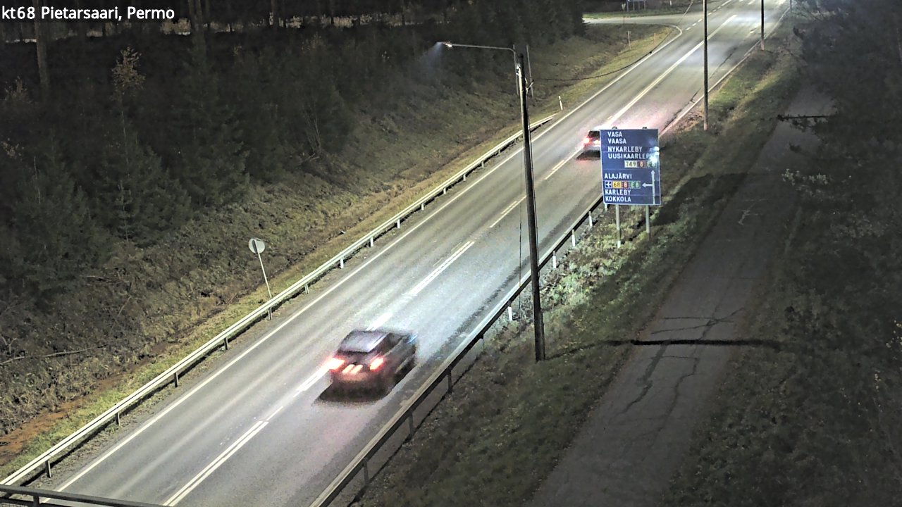 Kelikamerat Kuva Tie 68 Pietarsaari, Permo, Pietarsaari, Pohjanmaa