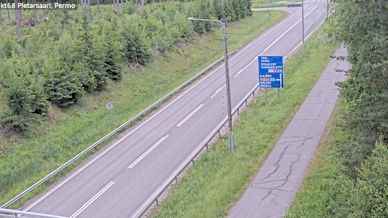 Kelikamerat Kuva Tie 68 Pietarsaari, Permo, Pietarsaari, Pohjanmaa