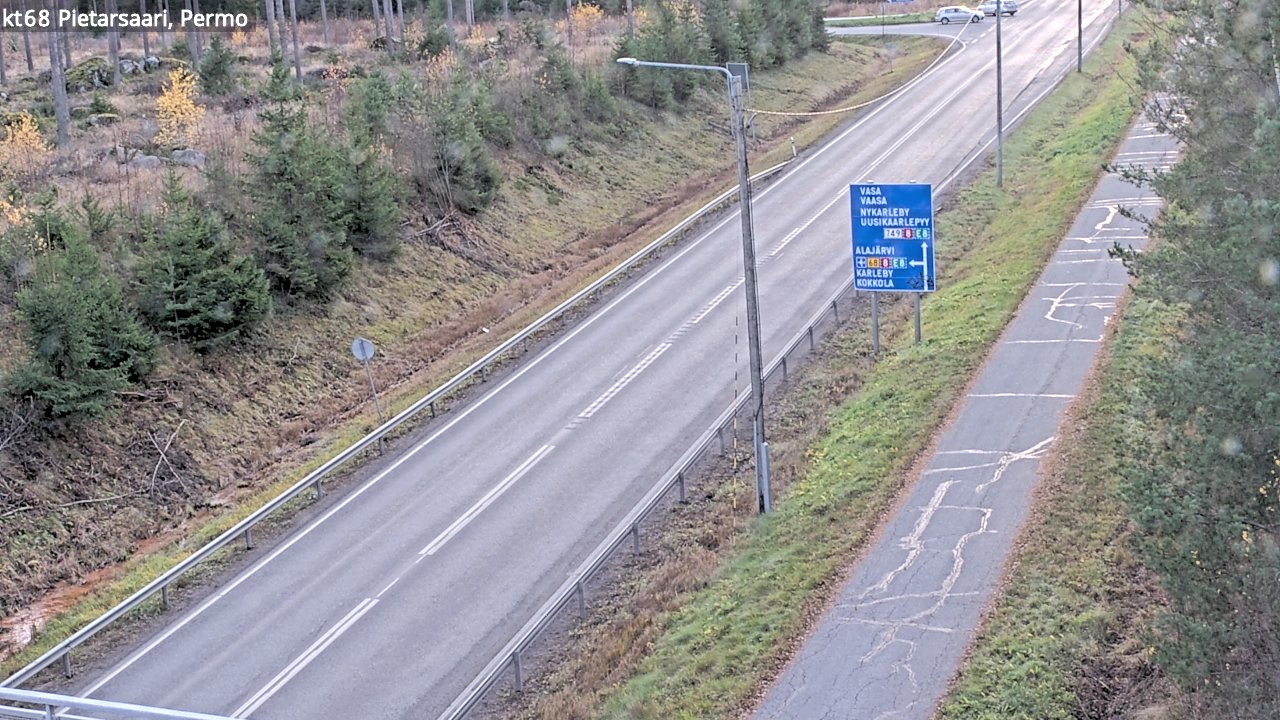 Kelikamerat Kuva Tie 68 Pietarsaari, Permo, Pietarsaari, Pohjanmaa