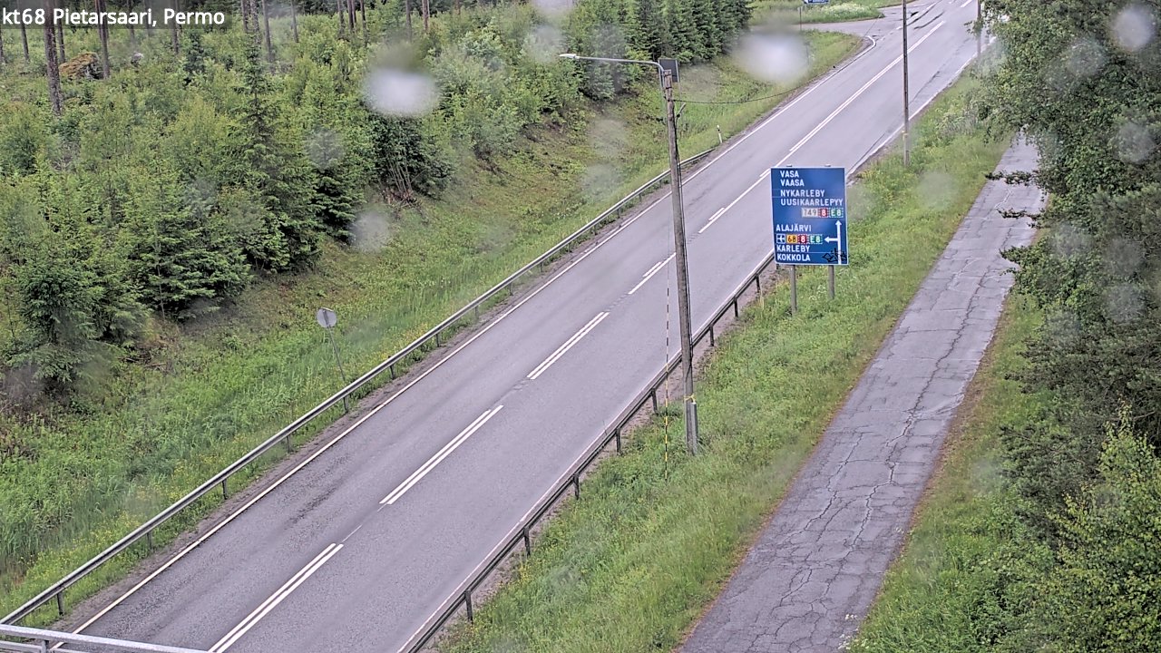 Kelikamerat Kuva Tie 68 Pietarsaari, Permo, Pietarsaari, Pohjanmaa