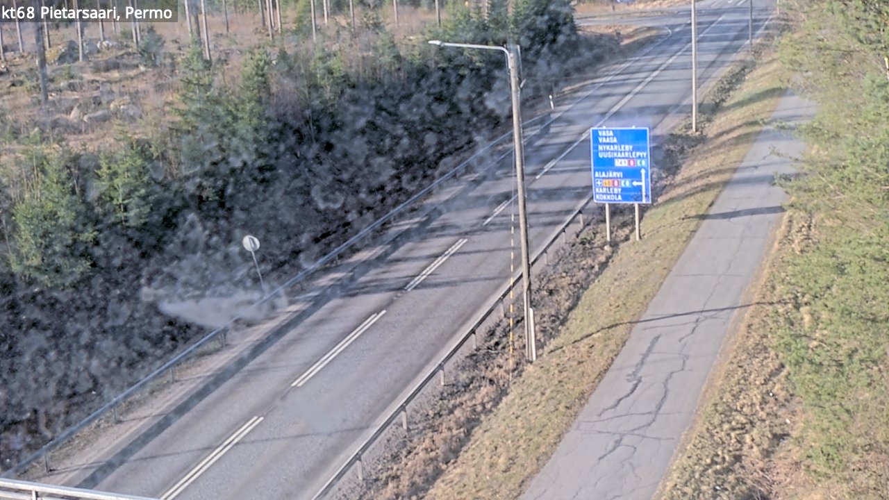 Kelikamerat Kuva Tie 68 Pietarsaari, Permo, Pietarsaari, Pohjanmaa