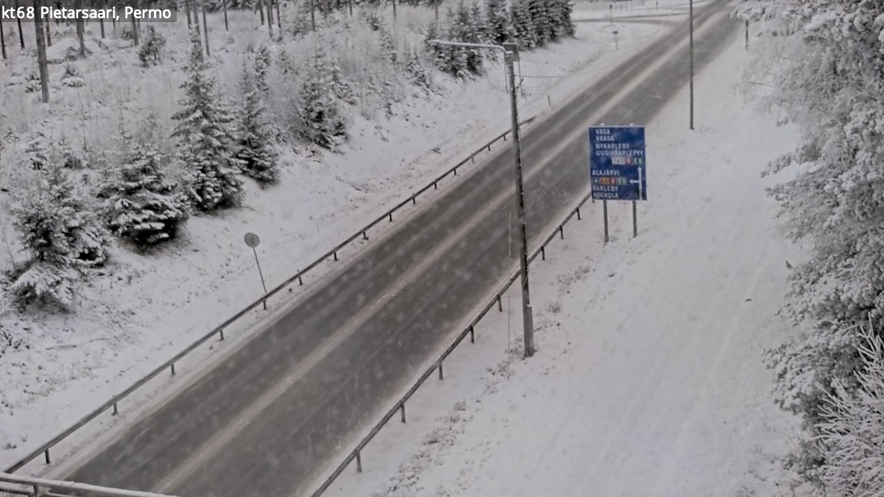 Kelikamerat Kuva Tie 68 Pietarsaari, Permo, Pietarsaari, Pohjanmaa