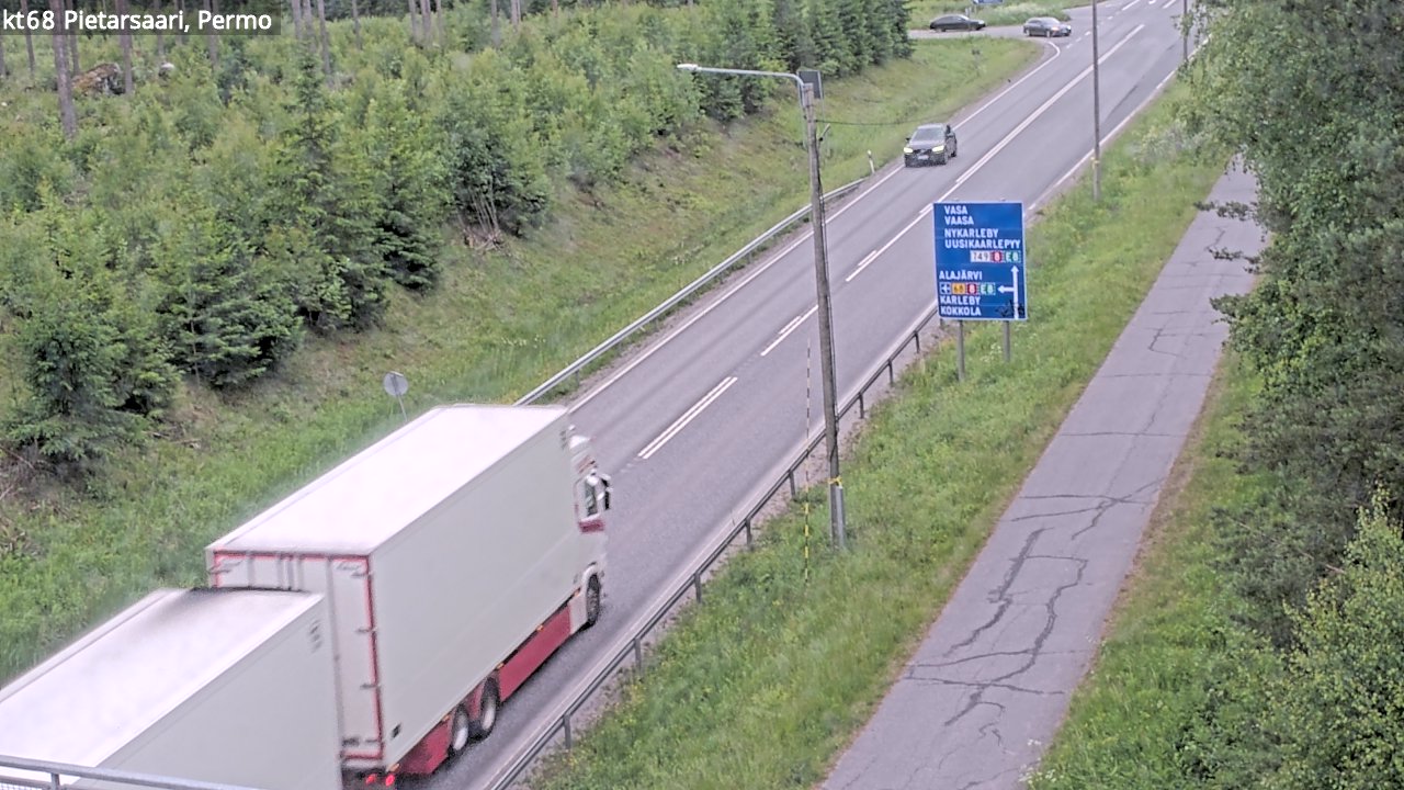 Kelikamerat Kuva Tie 68 Pietarsaari, Permo, Pietarsaari, Pohjanmaa