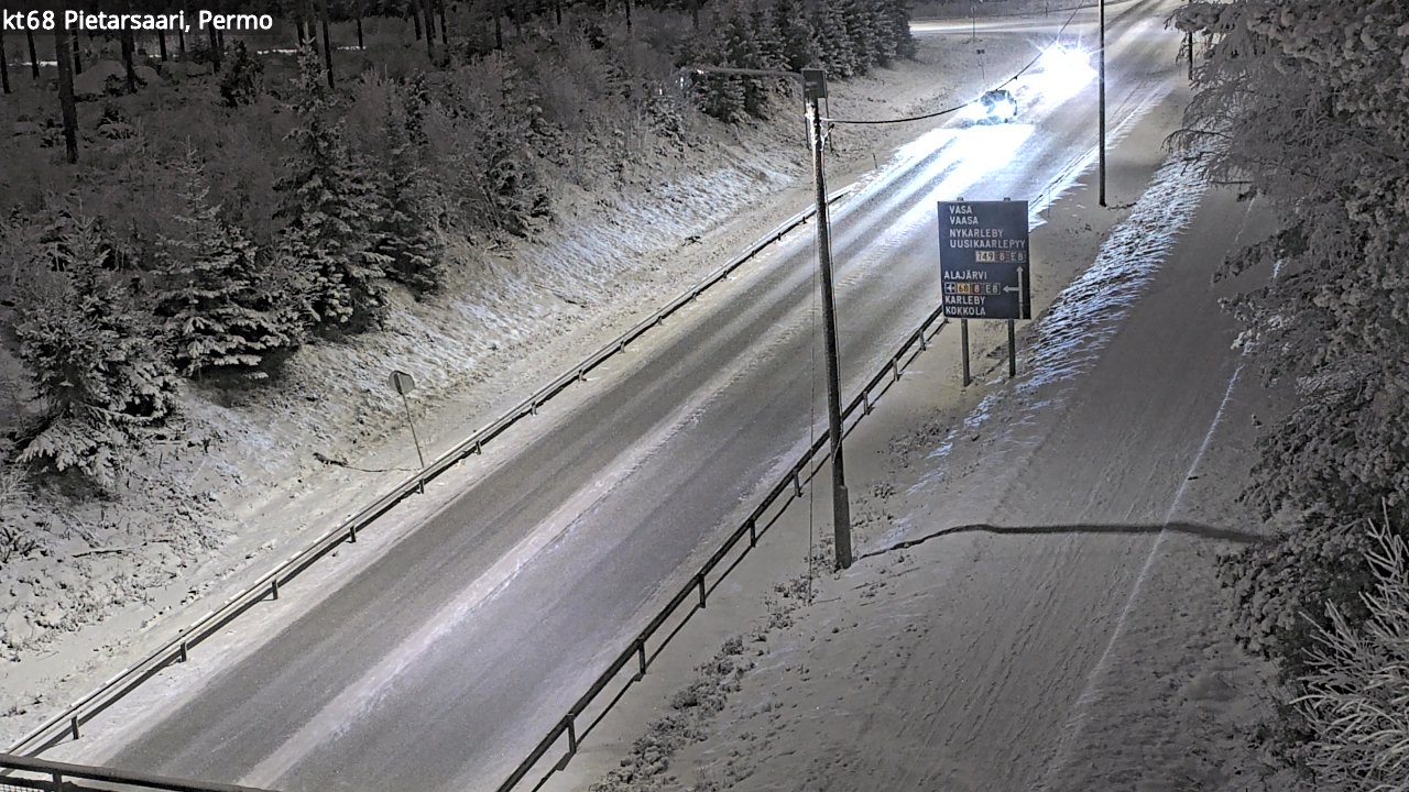 Kelikamerat Kuva Tie 68 Pietarsaari, Permo, Pietarsaari, Pohjanmaa