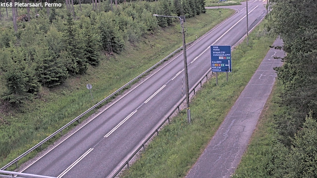 Kelikamerat Kuva Tie 68 Pietarsaari, Permo, Pietarsaari, Pohjanmaa