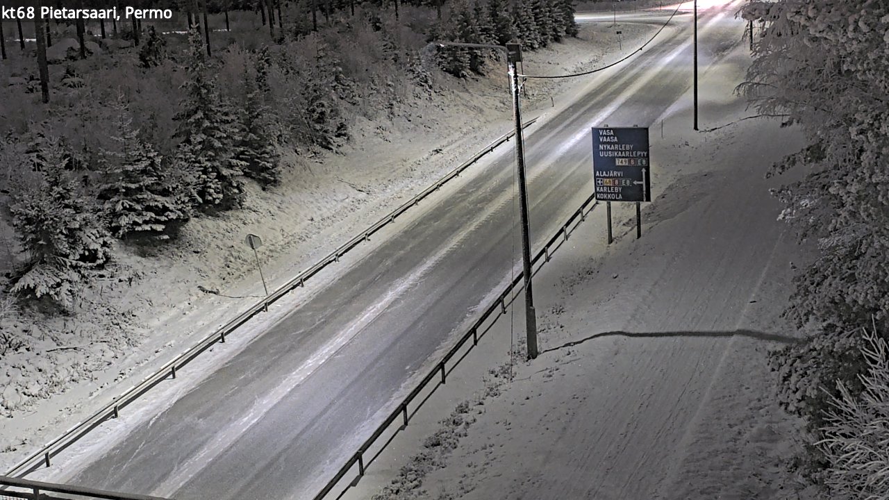 Kelikamerat Kuva Tie 68 Pietarsaari, Permo, Pietarsaari, Pohjanmaa